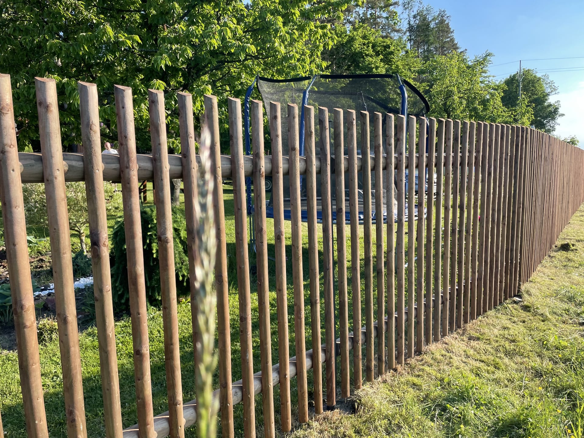 Obrázek 4 / Dřevěné ploty - strojně frézované   - realizace Zahrádka u Petrovic 6-2021