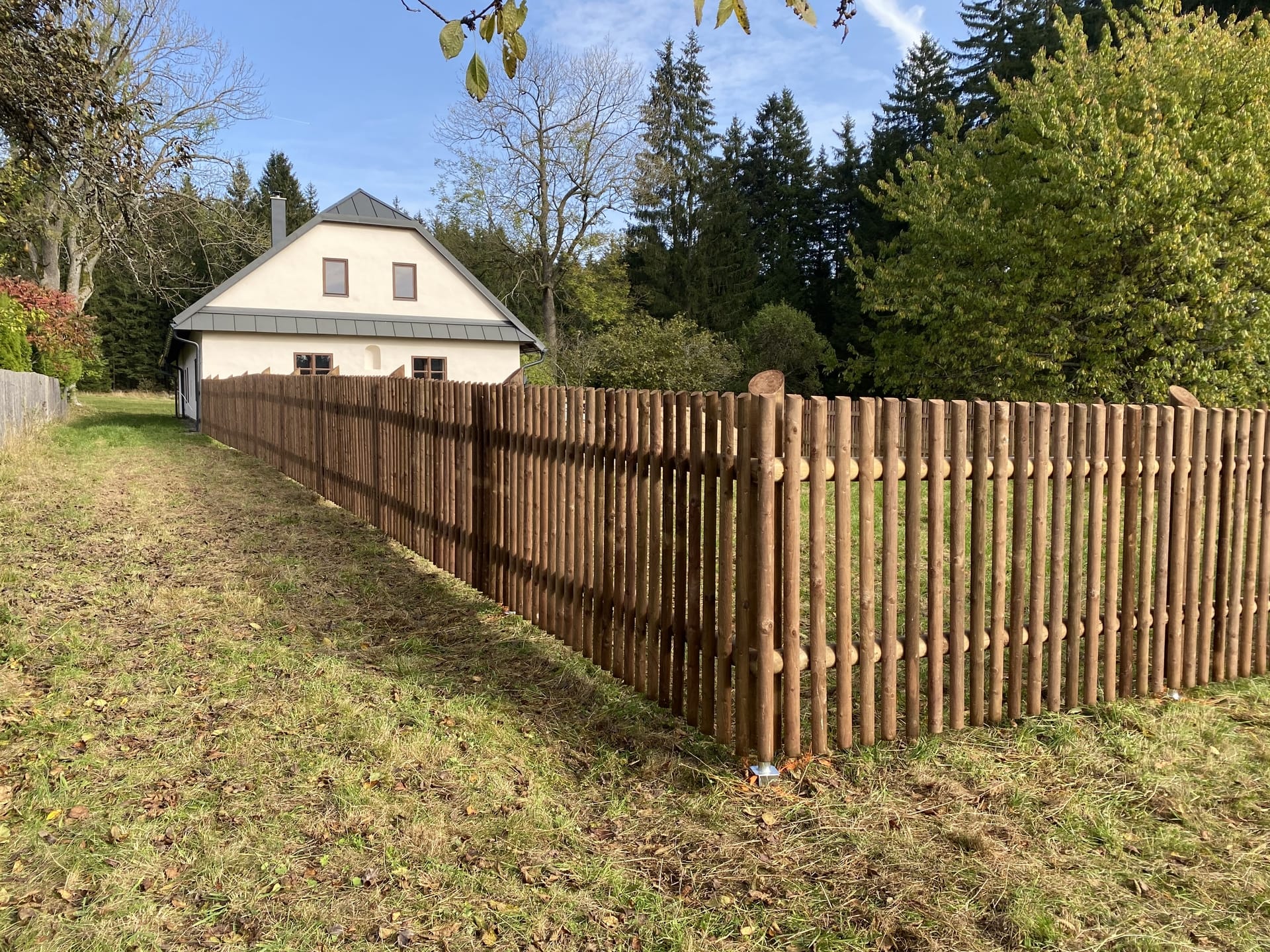 Obrázek 2 / Dřevěné ploty - strojně frézované   - realizace Nová huť 10-2020