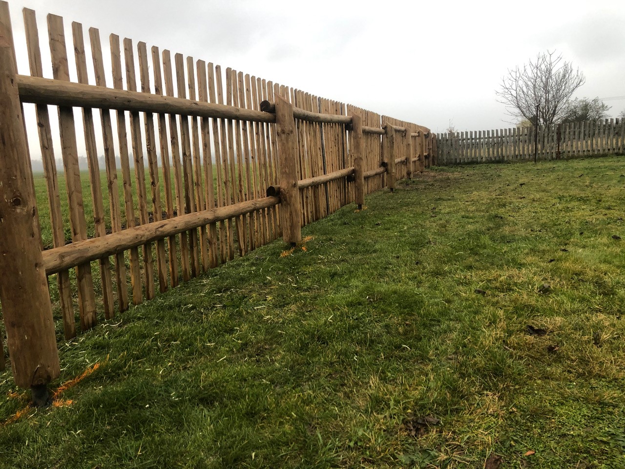 Dřevěný plot  - realizace R278-2020