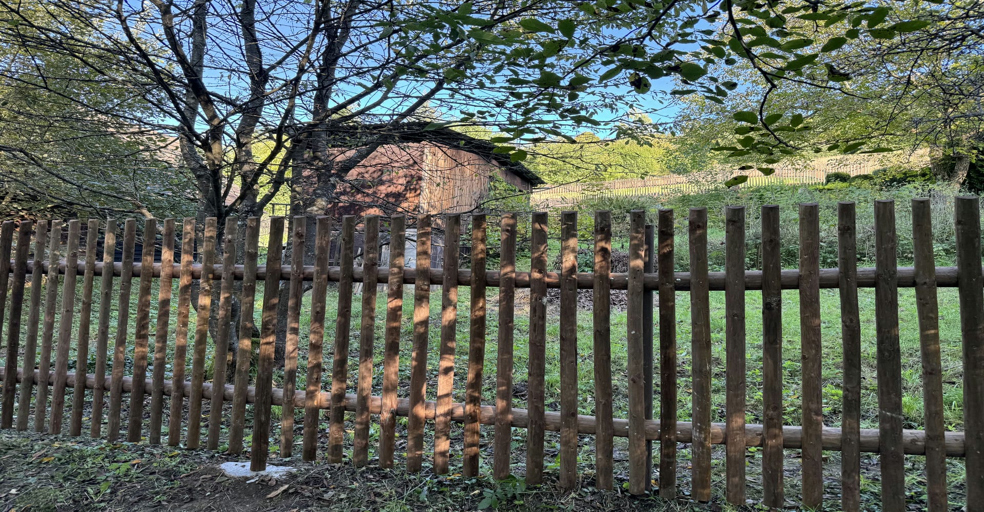 Dřevěný plot  - realizace S 197-2023